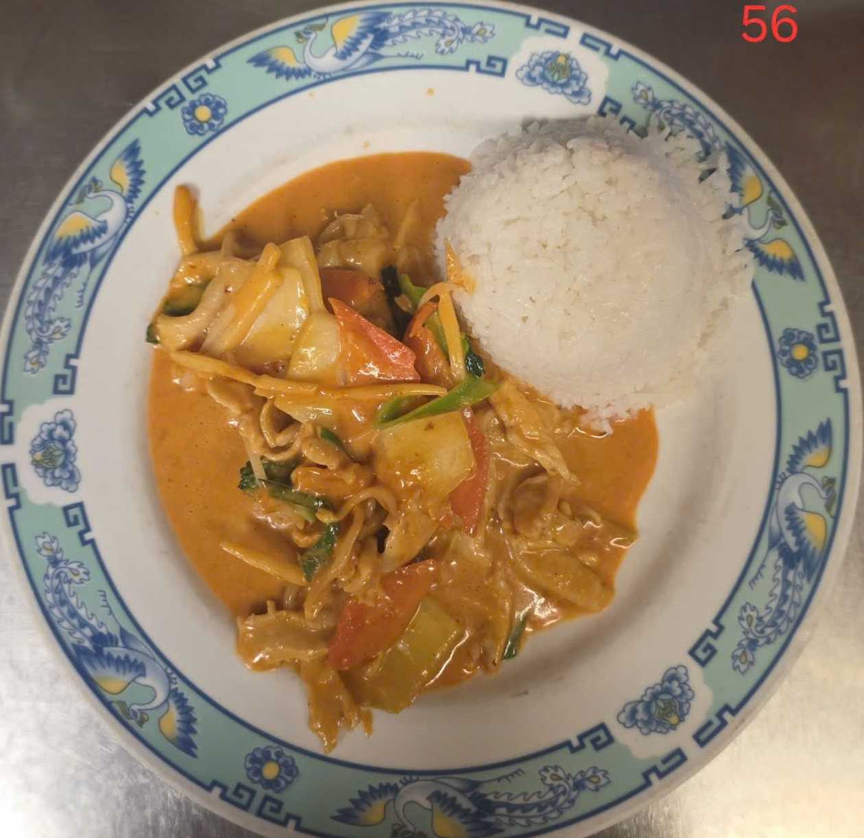 Cà Ri Gà, Cơm Trắng
