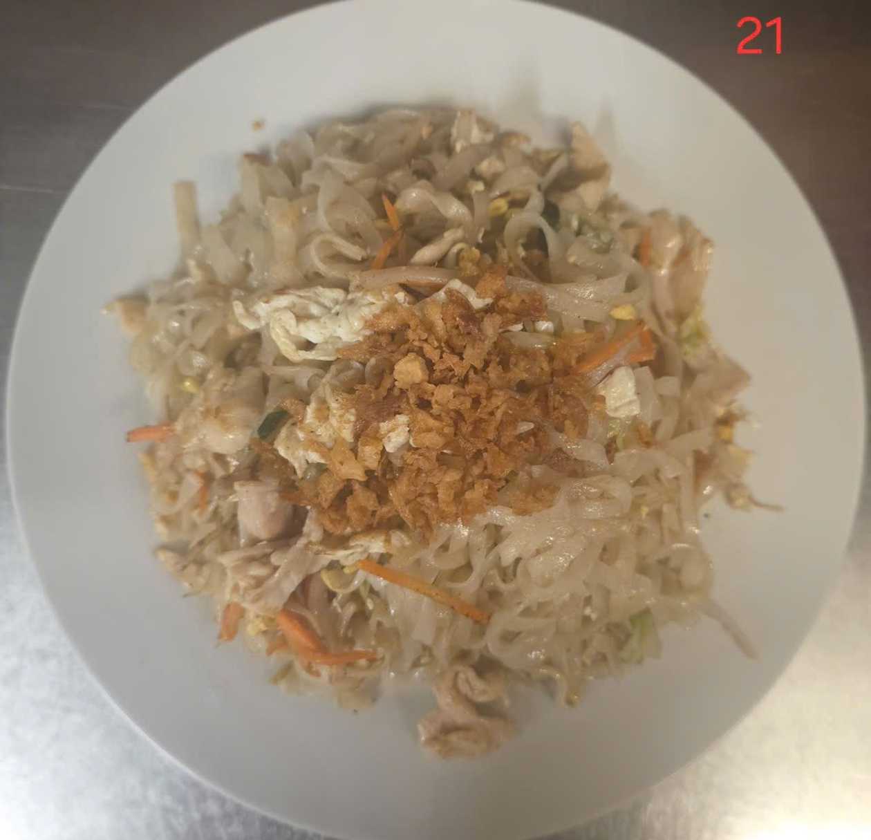 Phở Xào Gà, Rau