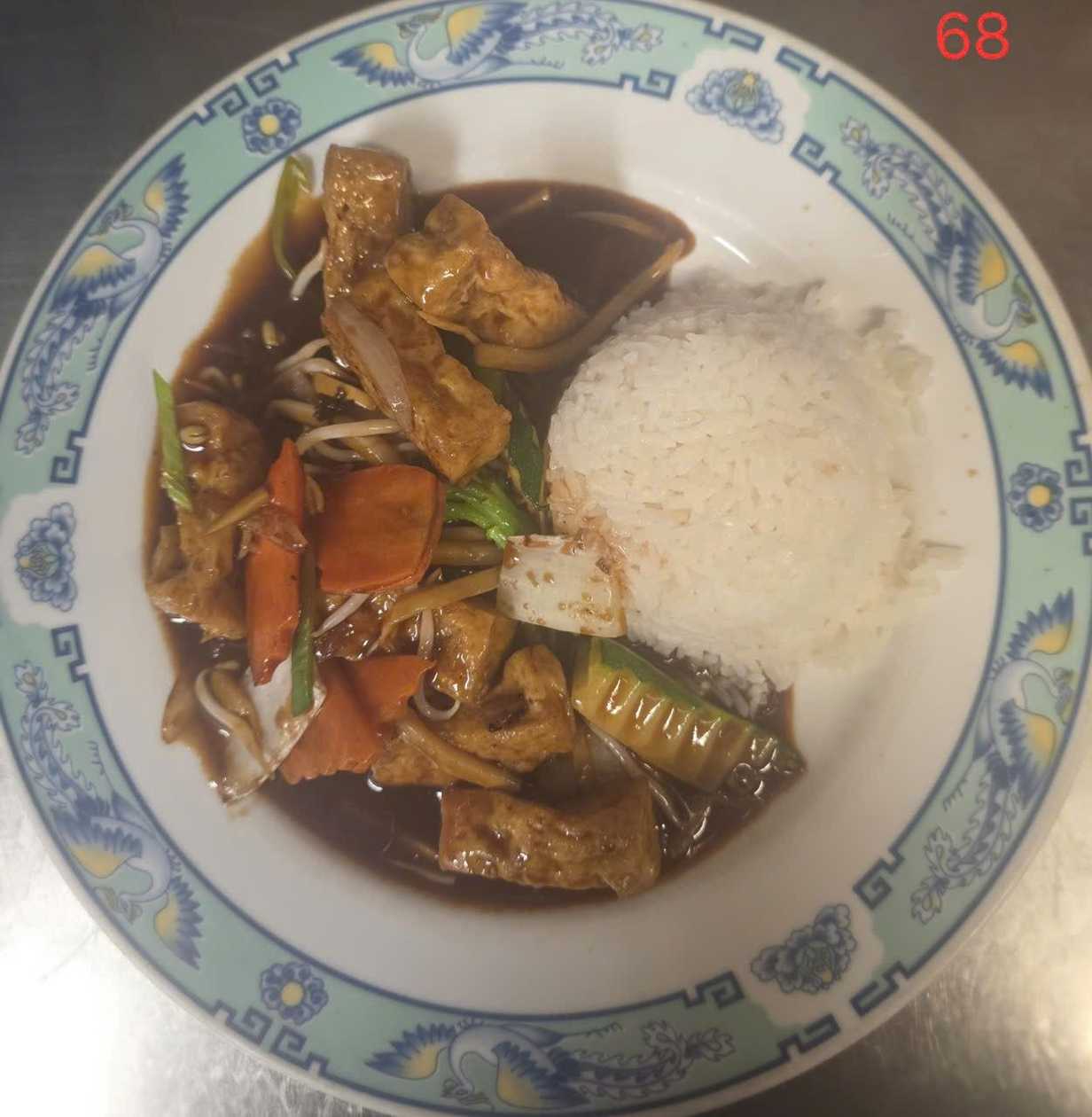Đậu Phụ Xào Rau, Cơm Trắng