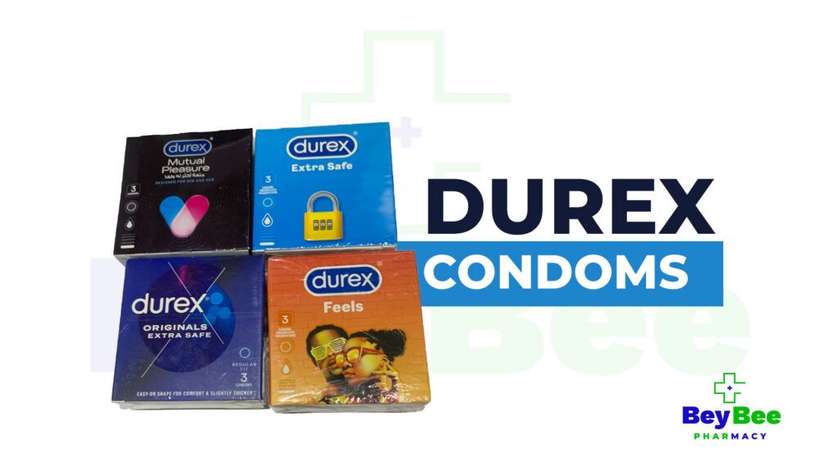 DUREX COMDOM 3'S ALL TYPES