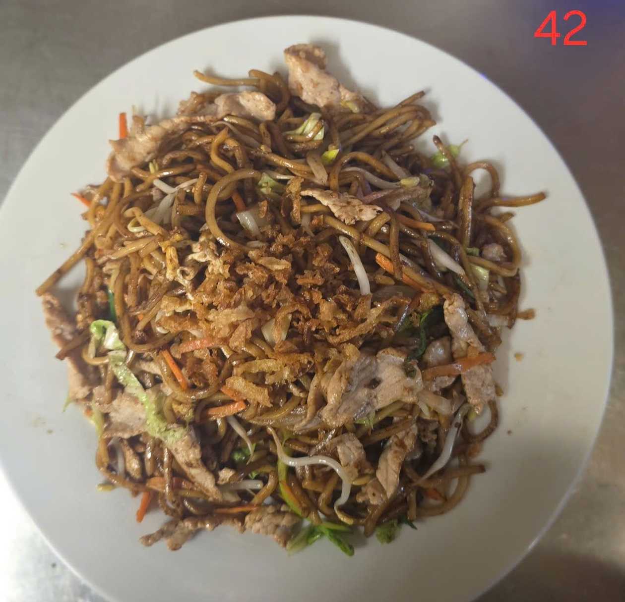 Mỳ Xào Thịt Lợn