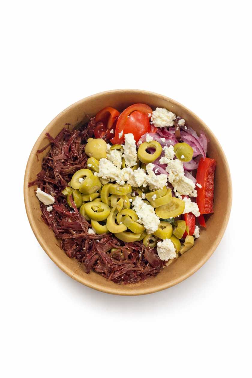 Боул з телятиною