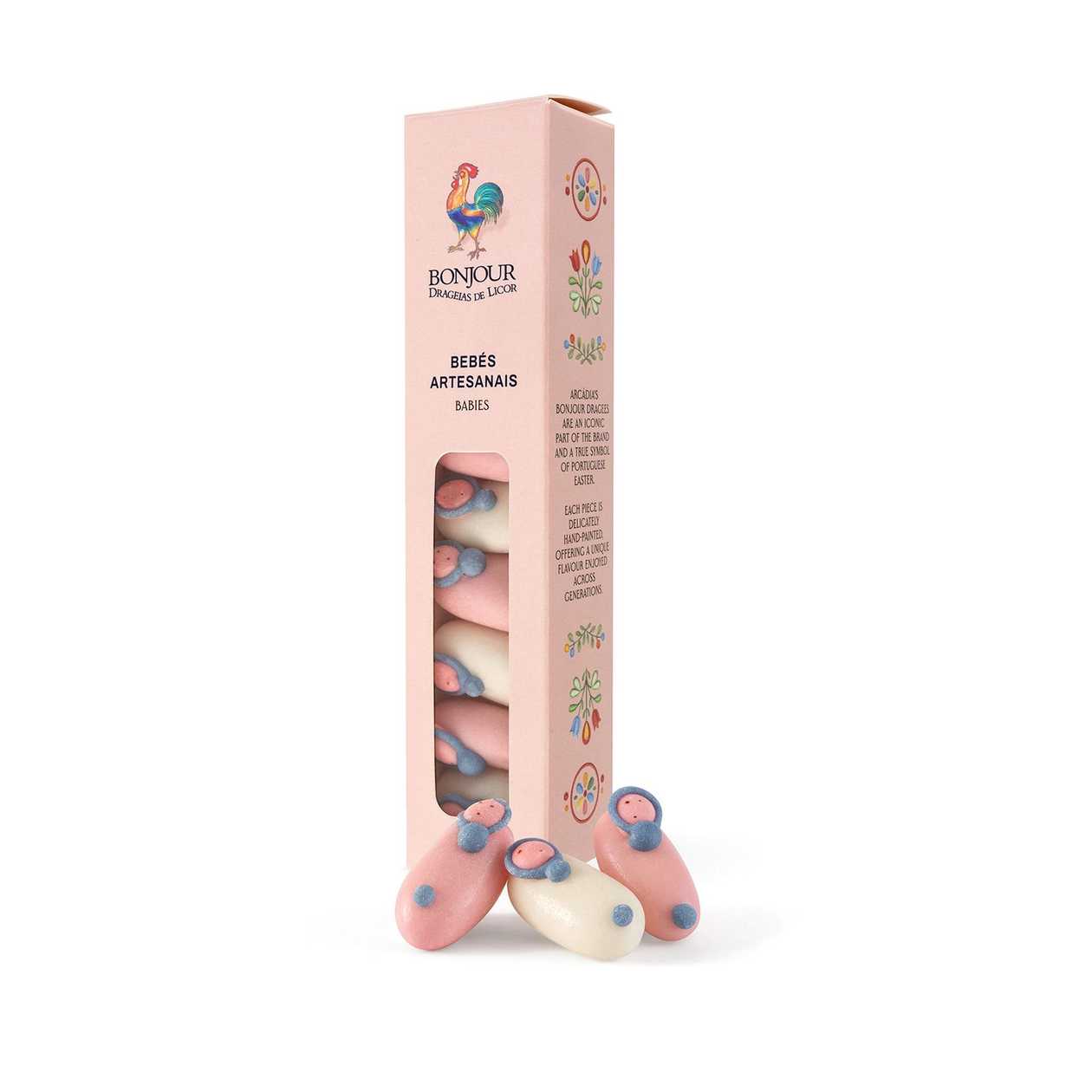 Cx Bonjour Bebes Rosa 40 g