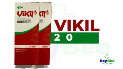 VIKIL 20 SYRUP  250ML
