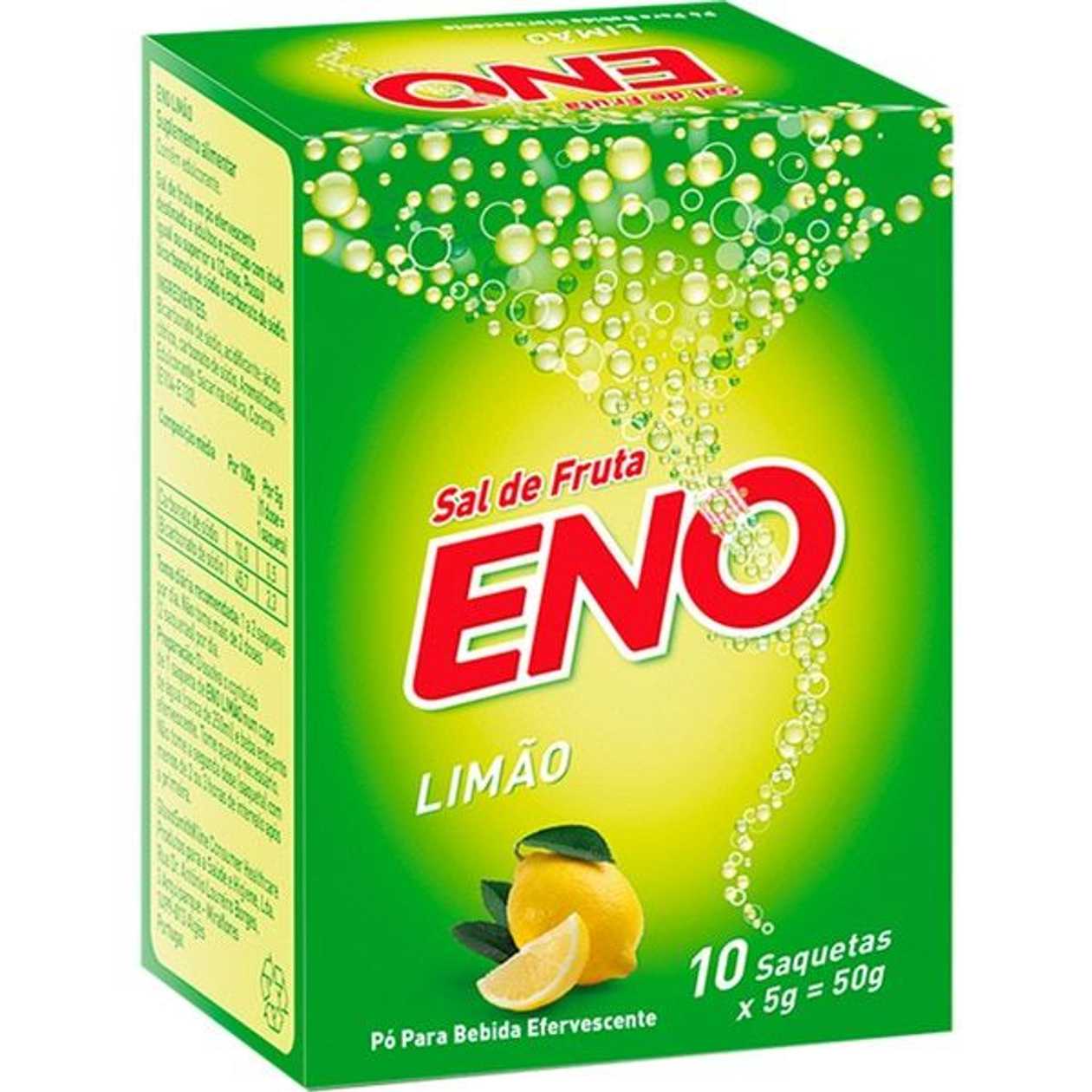 Eno Digestivo Pó para Bebida Efervescente de Limão Pack 10 embalagem 5 g
