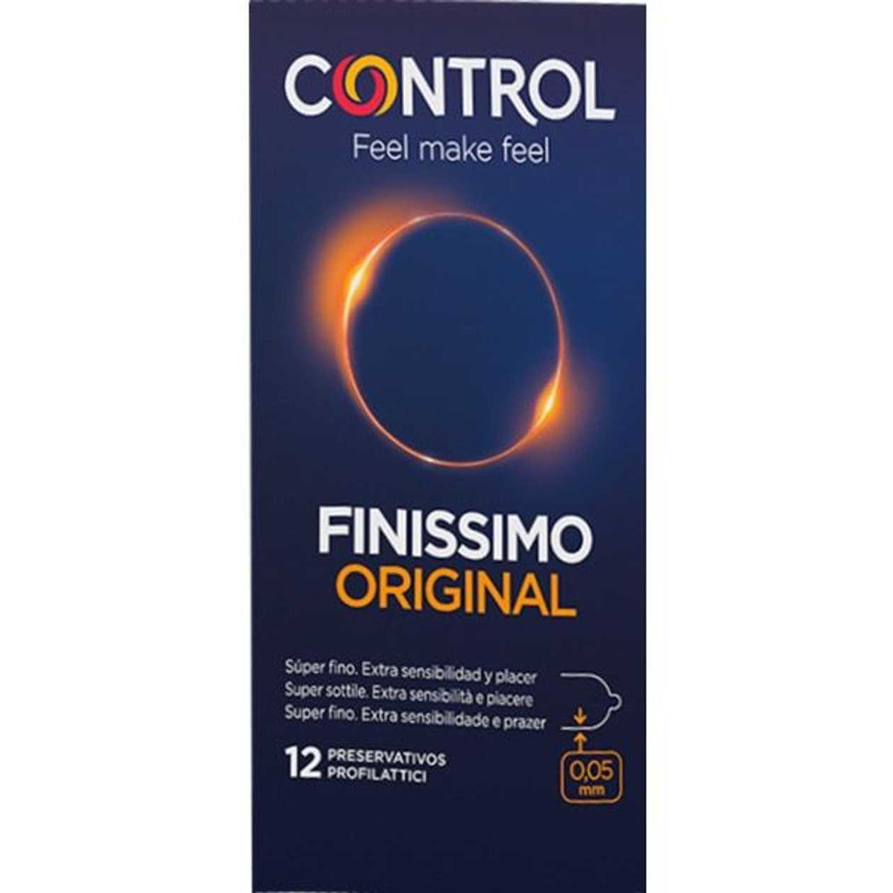 Control Finissimo Preservativos embalagem 12 unidades