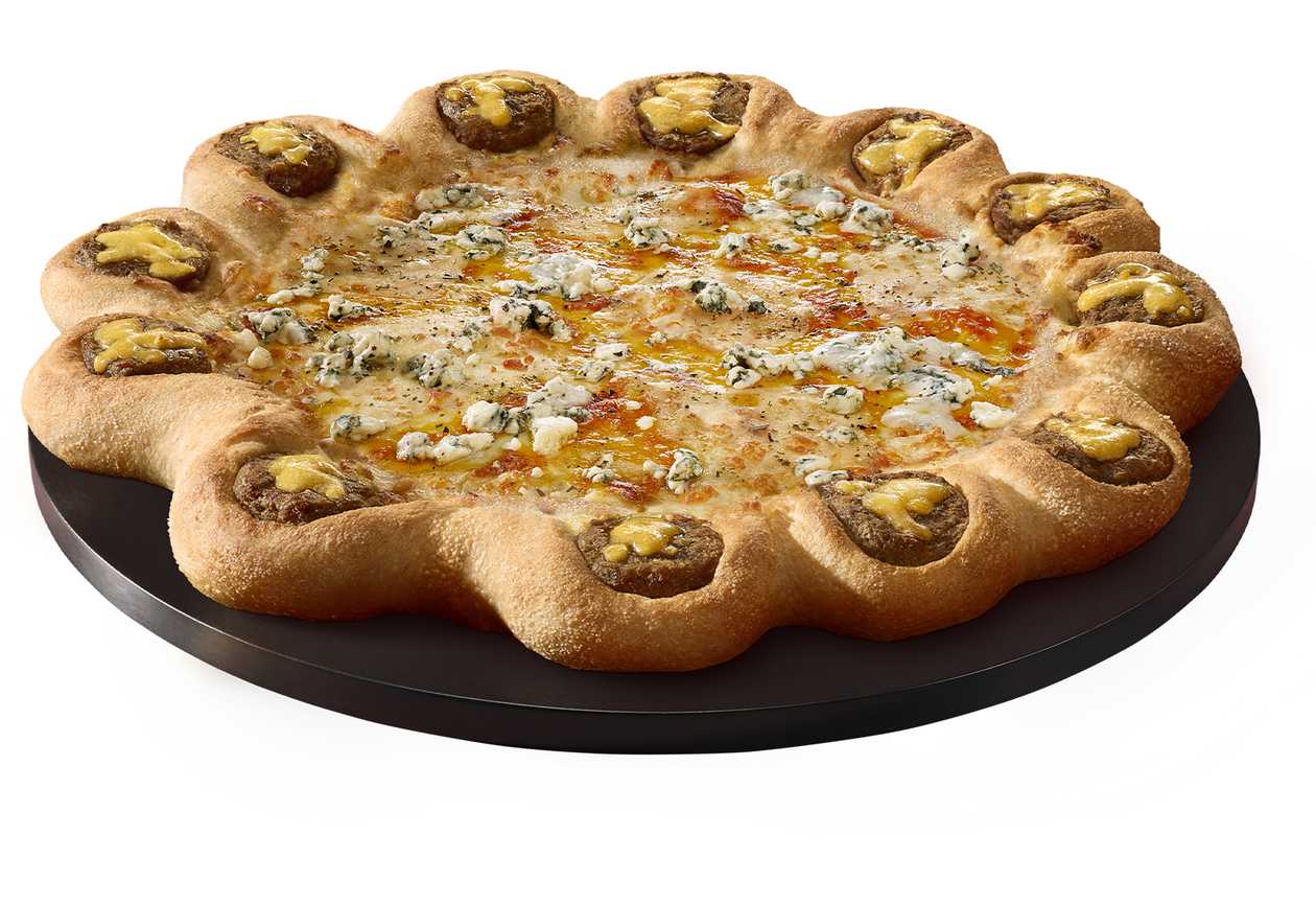 Mini Cheeseburger Crown Quattro Formaggi Pizza