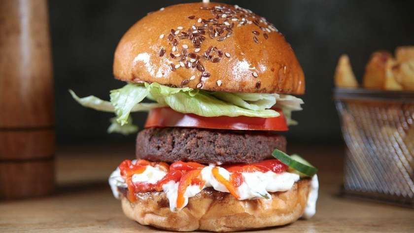 Veggie Burger (lacto-vegan)