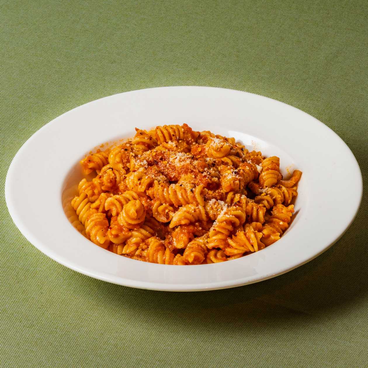 Fusilli amatriciana