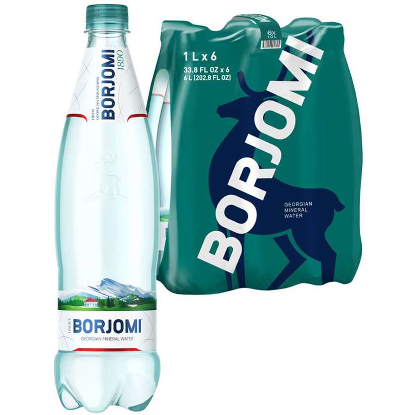 Borjomi Mineral Water 1L PET x 6 pcs