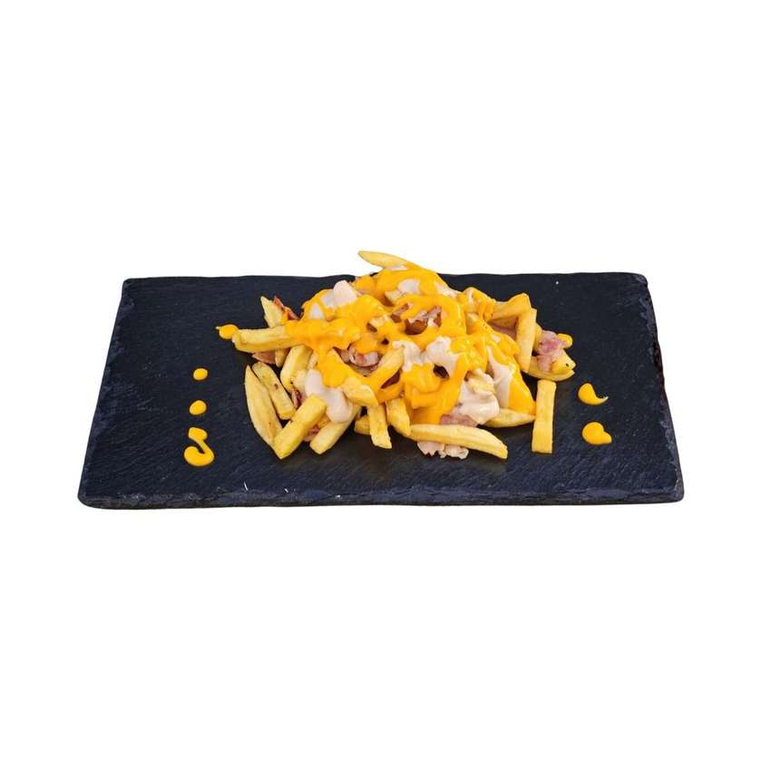 Loaded cheddar fries 200gr