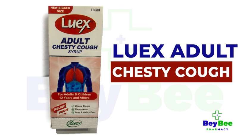 LUEX ADULT CHESTY COUGH SYRUP 150ML