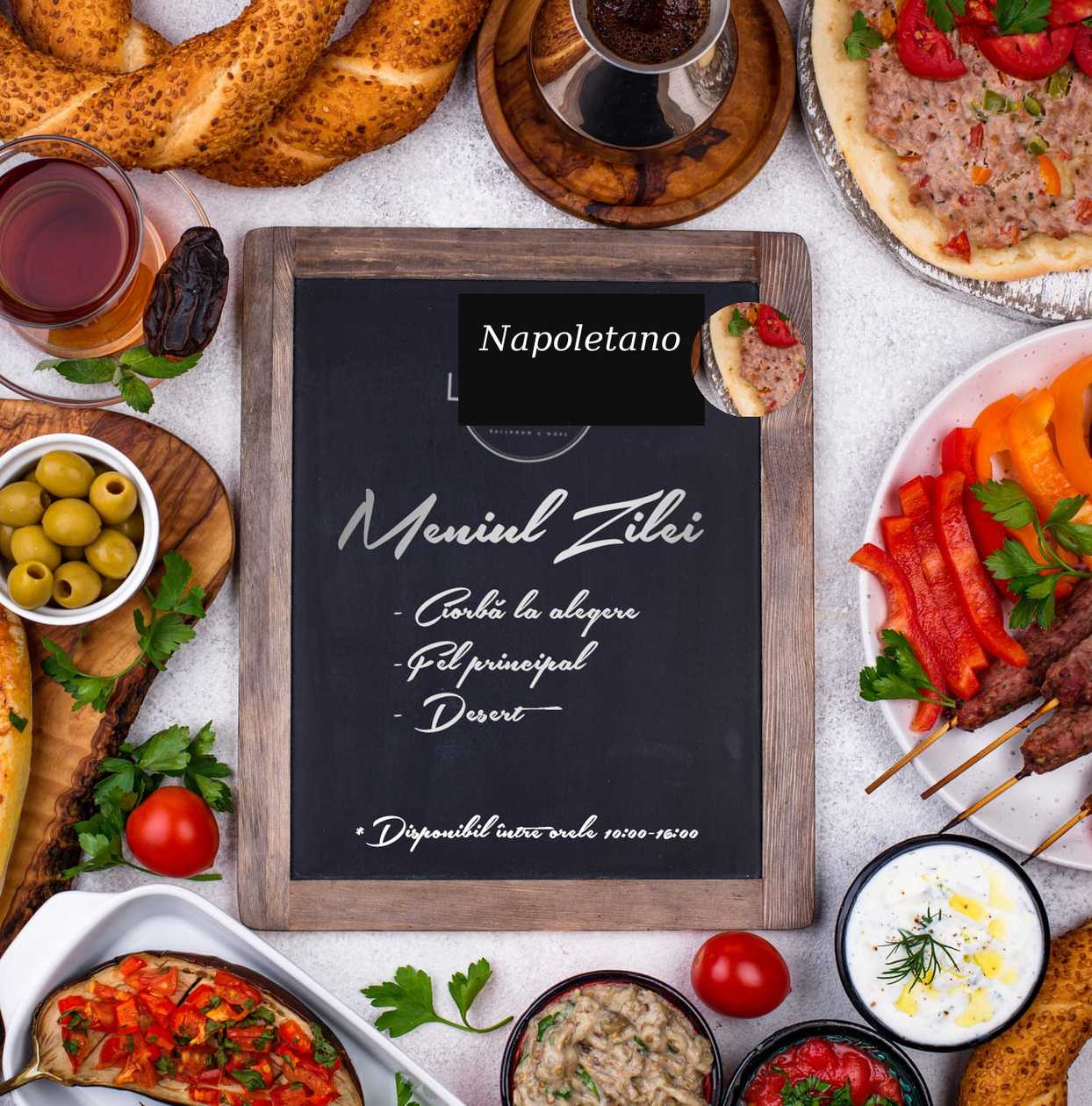 Meniul zilei la alegere