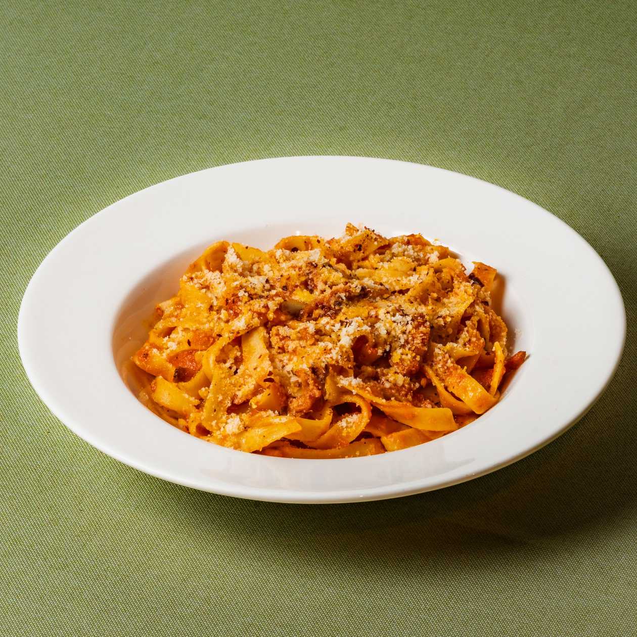 Tagliatelle amatriciana