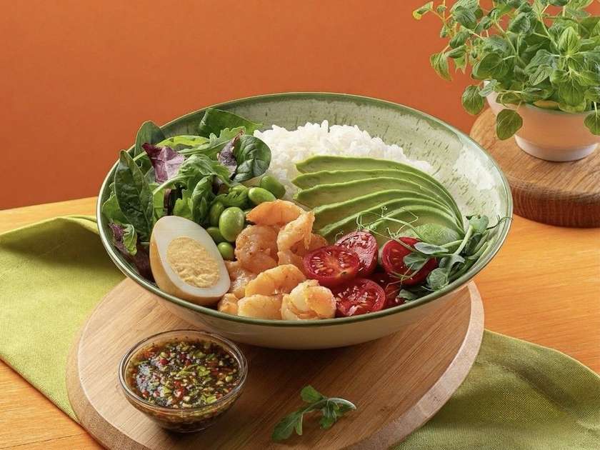 Shrimp and Rice Bowl