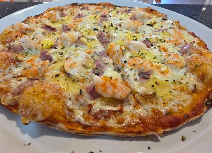 Pizza  Hawana med.