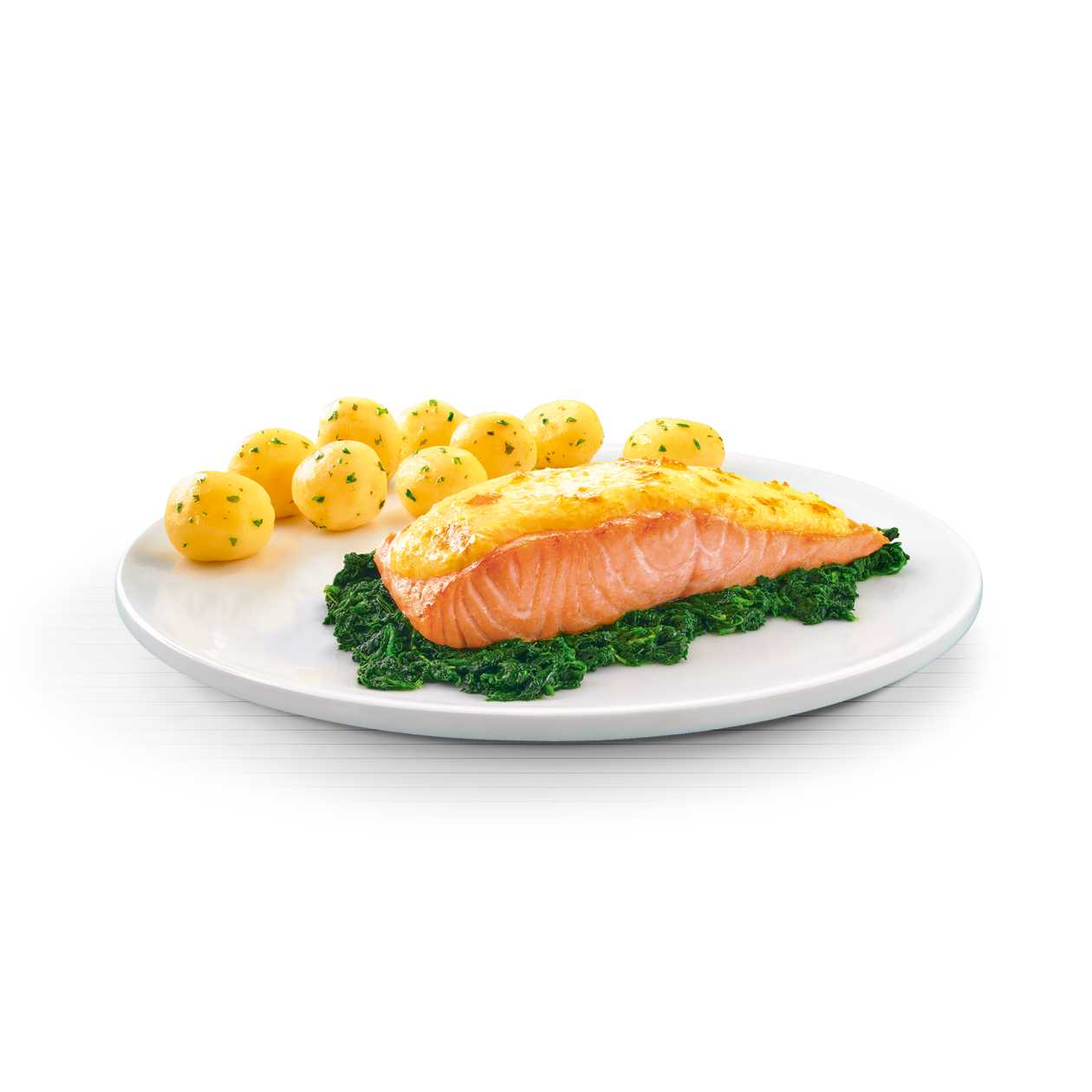 Salmon fillet au gratin & lemon