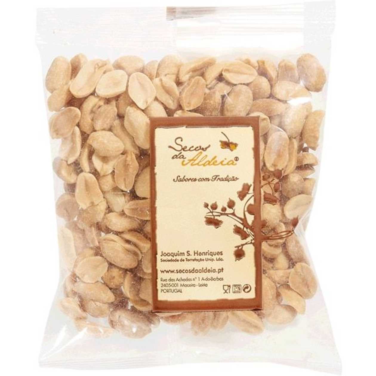 Secos da Aldeia Amendoins Fritos com Sal embalagem 100 g