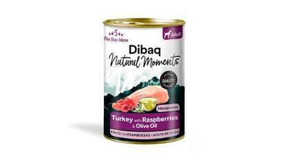 Dibaq Natural Moments 5 STAR Turkey and Raspberry Dog Food 380g