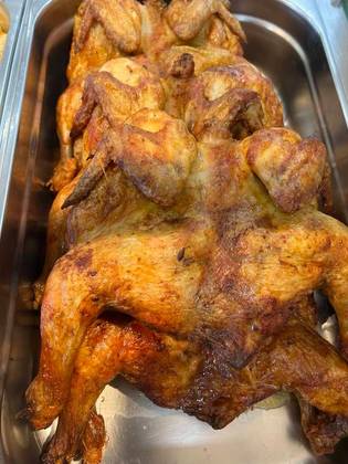Metade de Frango Assado