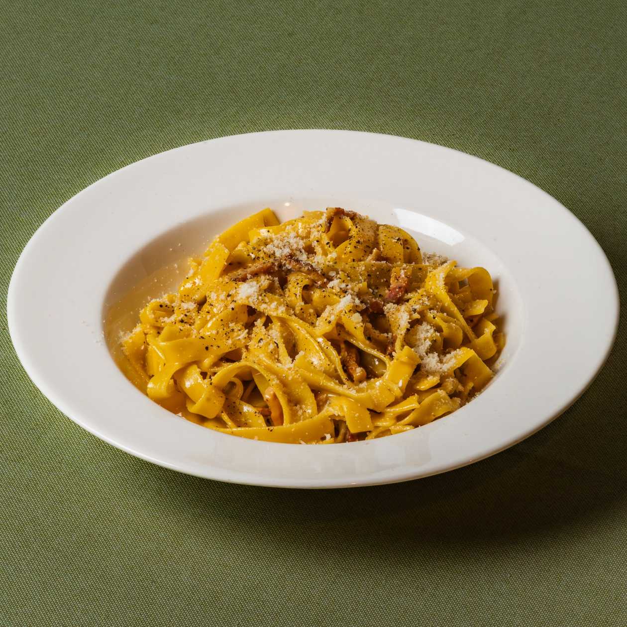 Tagliatelle carbonara