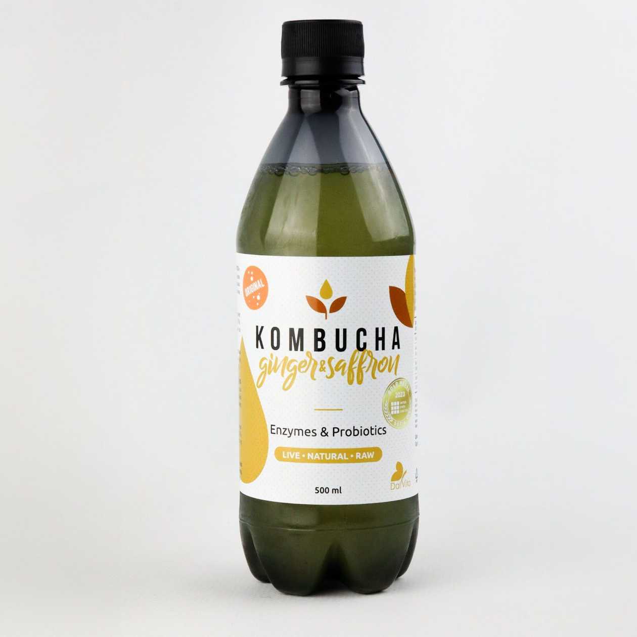 Ginger and Saffron Kombucha 500 ml