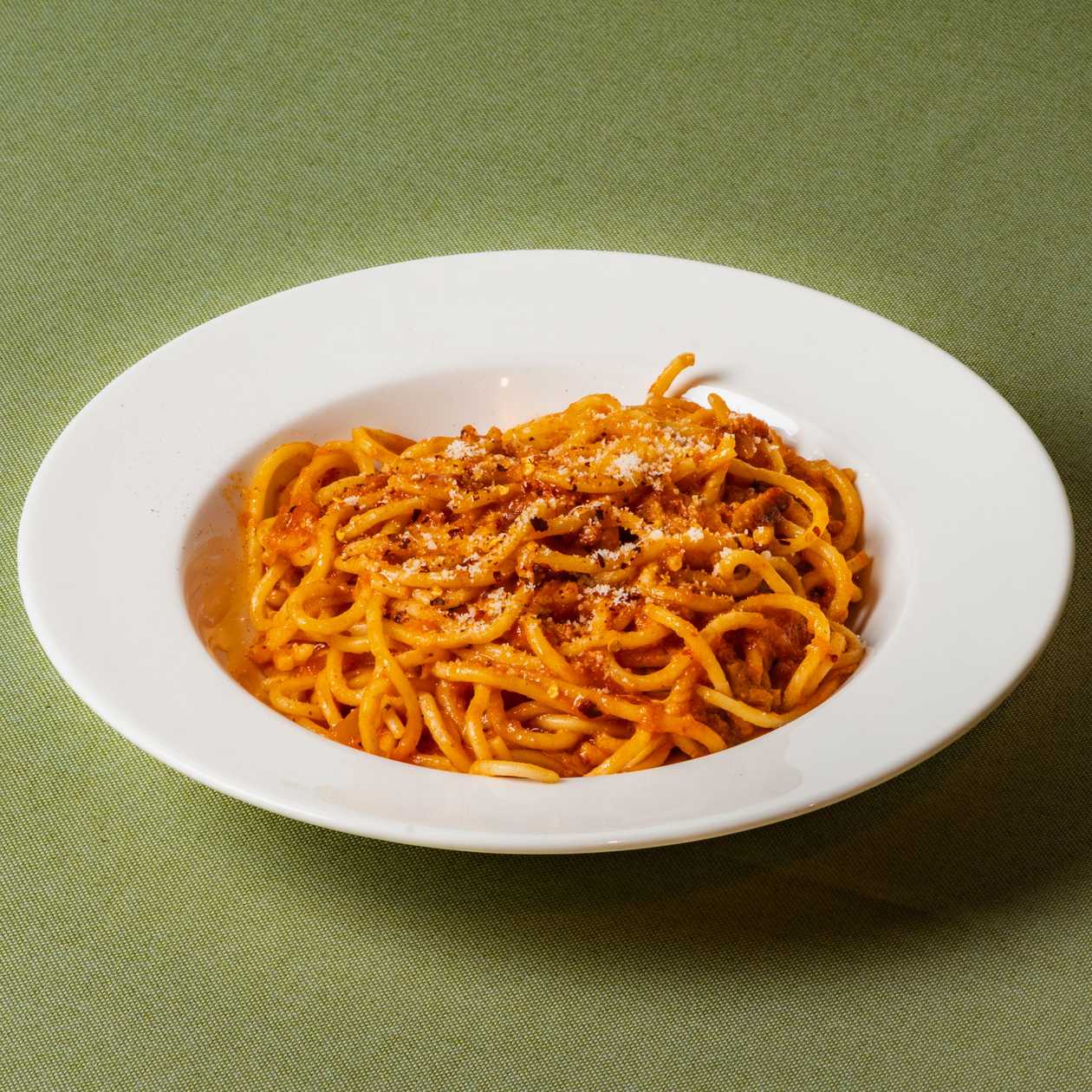 Spaghetti amatriciana