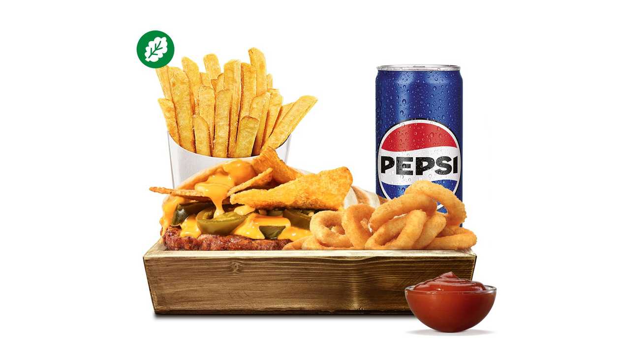 Plant-Based Cheesy Nachos Pocket Box