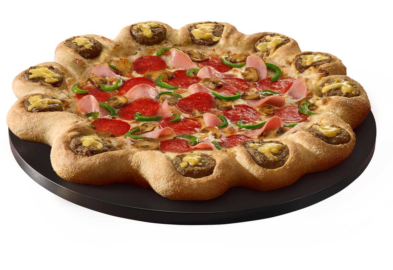 Quattro Stagioni Cheeseburger Crown Small Pizza