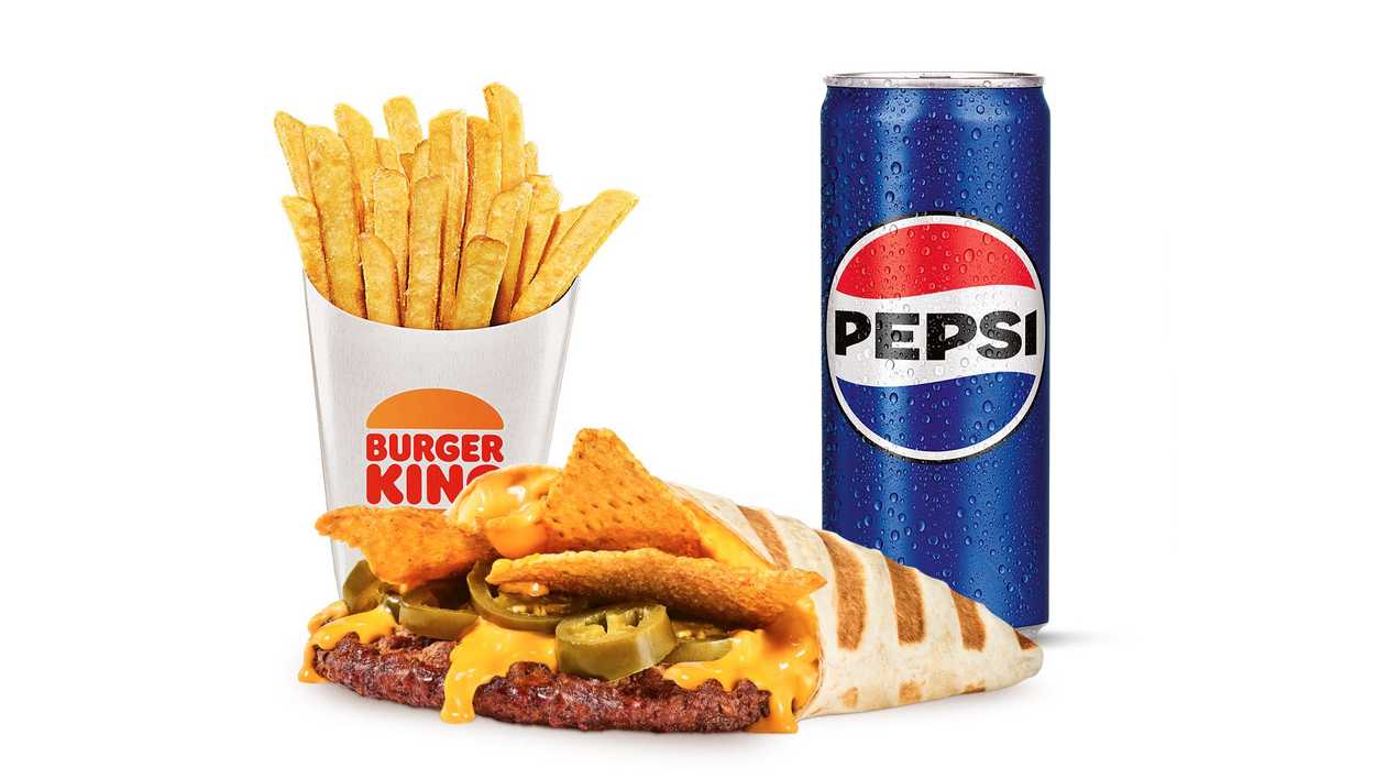 Cheesy Nachos Beef Pocket Menu