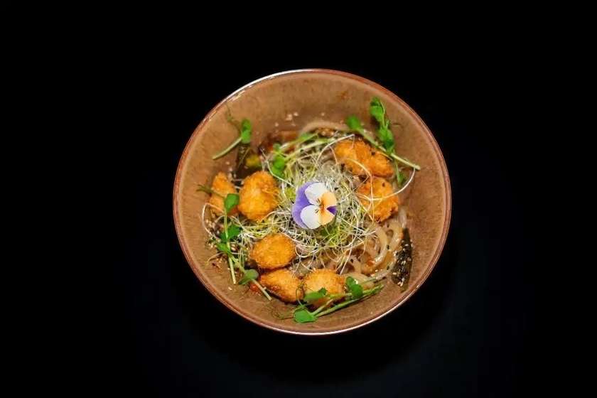 Thai Citrus Udon Kurczak / Tofu Panko