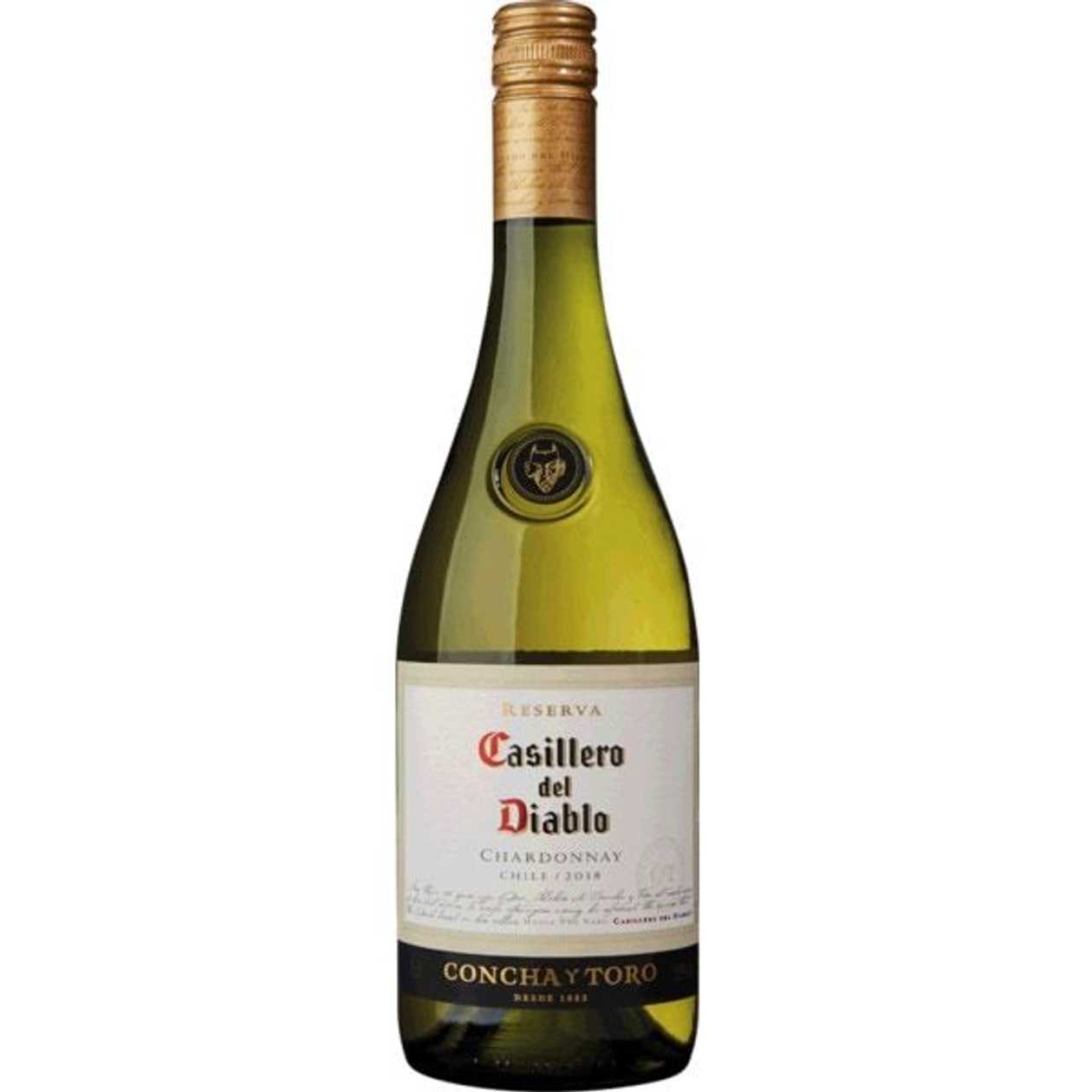 Casillero del Diablo Vinho Branco do Chile Chardonnay garrafa 75 cl