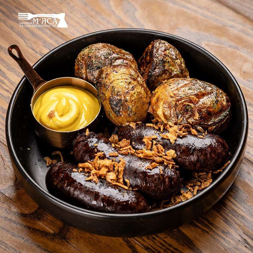 Кров'янка з картоплею