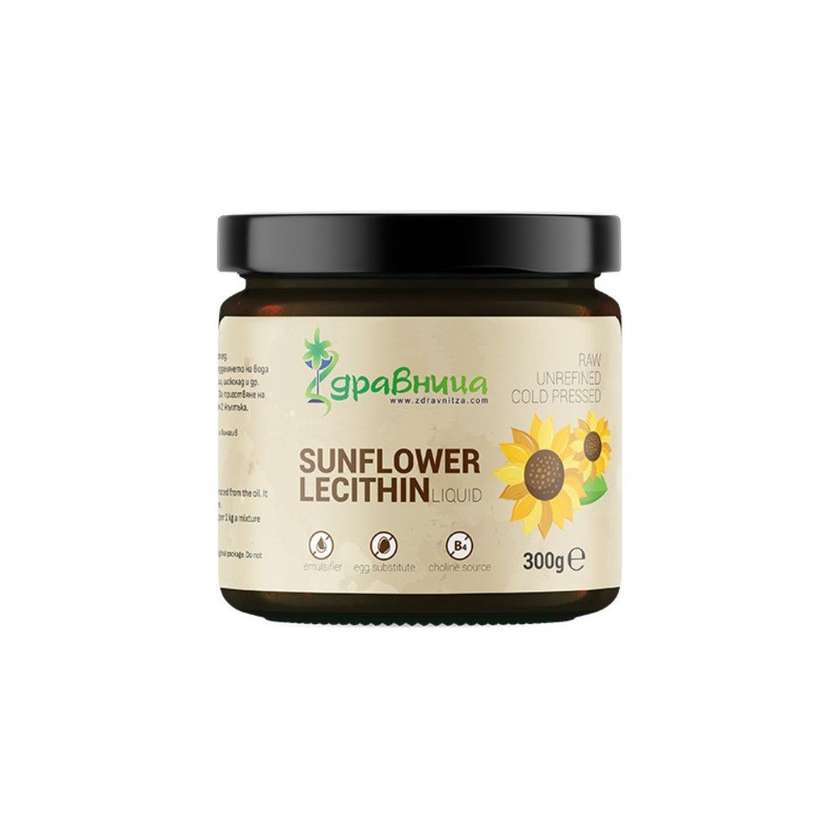 9994629 Sunflower Liquid Lecithin, 300 g, Zdravnitza