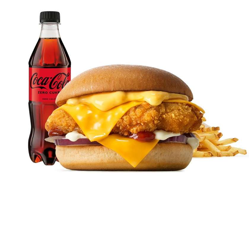 DeliVery Cheezy Grand Chicken w zestawie