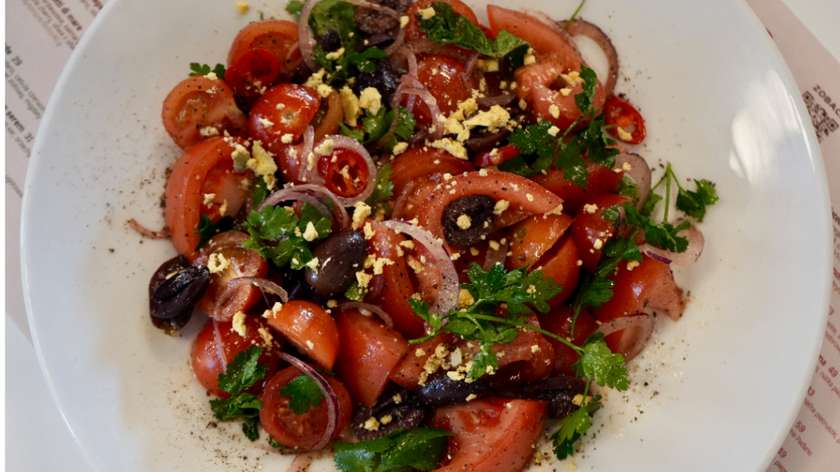 Spicy Tomato Salad
