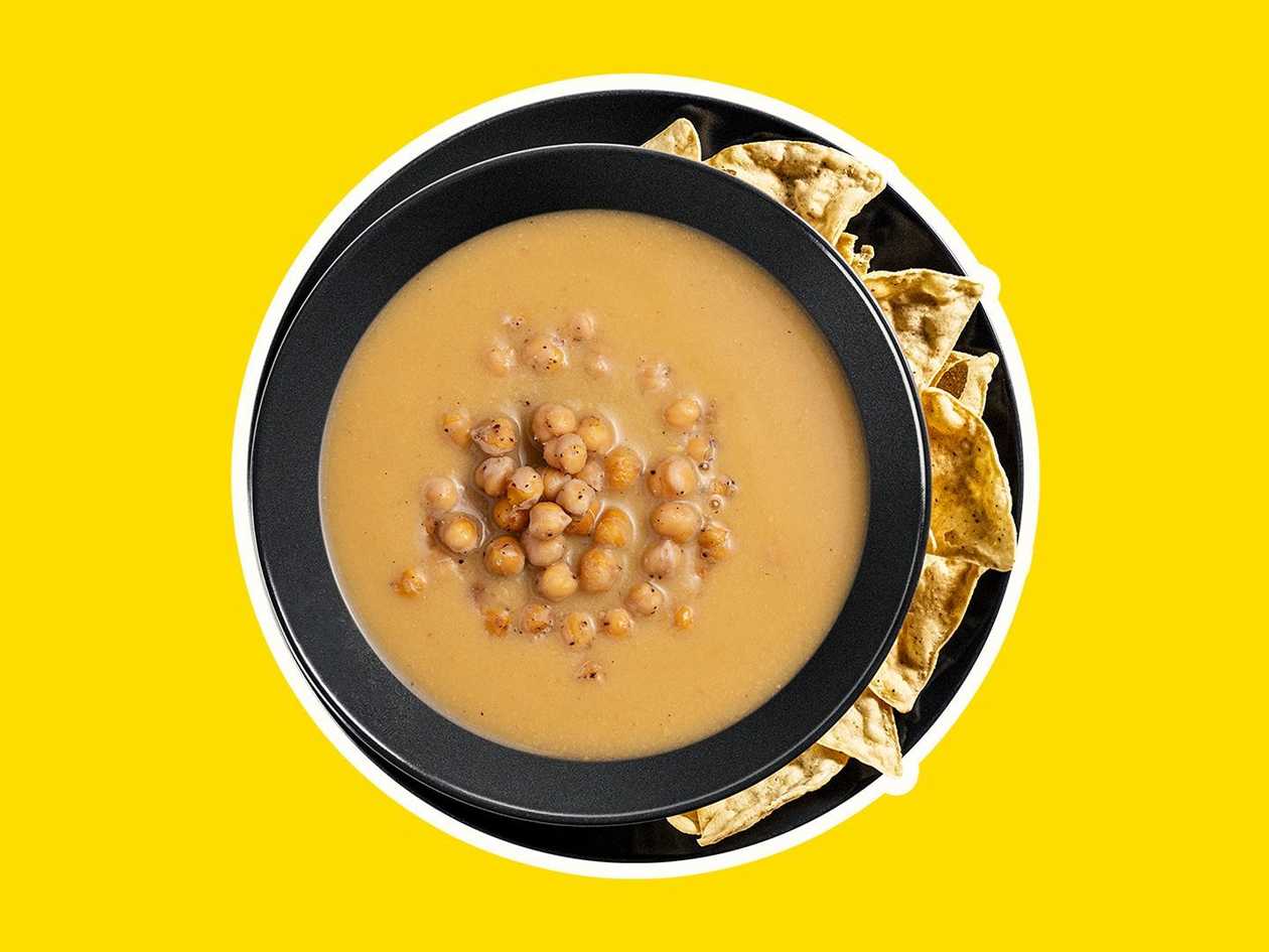Large  soup with chips - Chickpea 450 ml