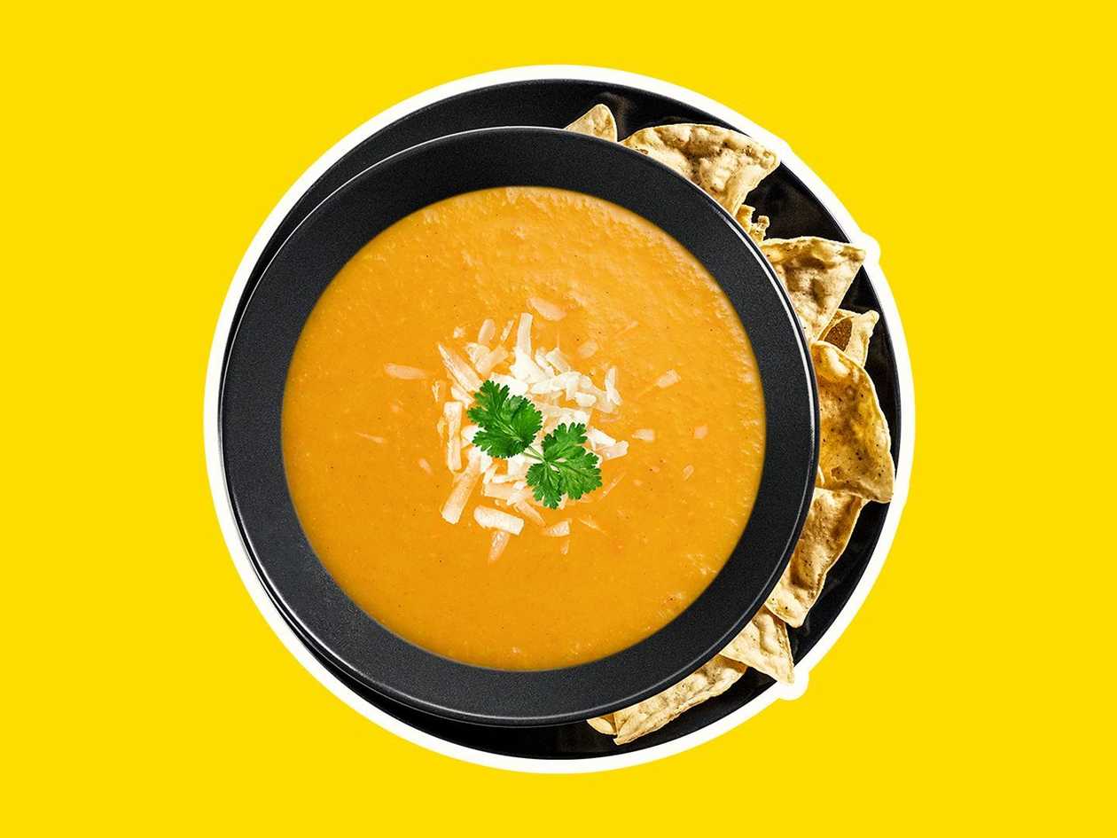 Large  soup with chips - Carrot 450 ml