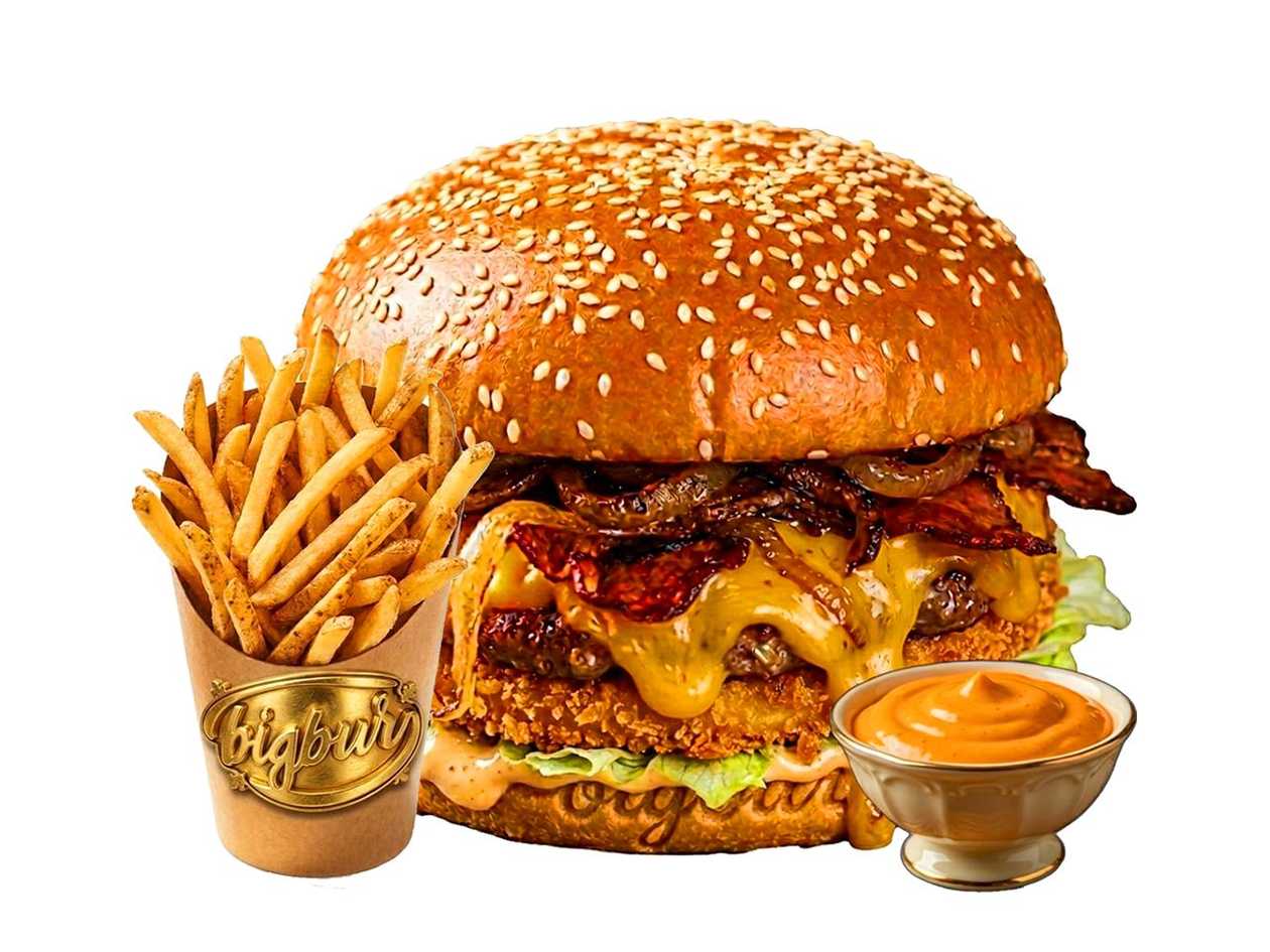 Happy Chesse Burger Meniu 500g