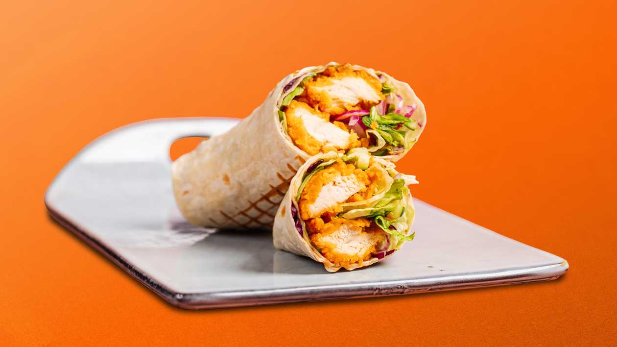 Crunchy fillet wrap