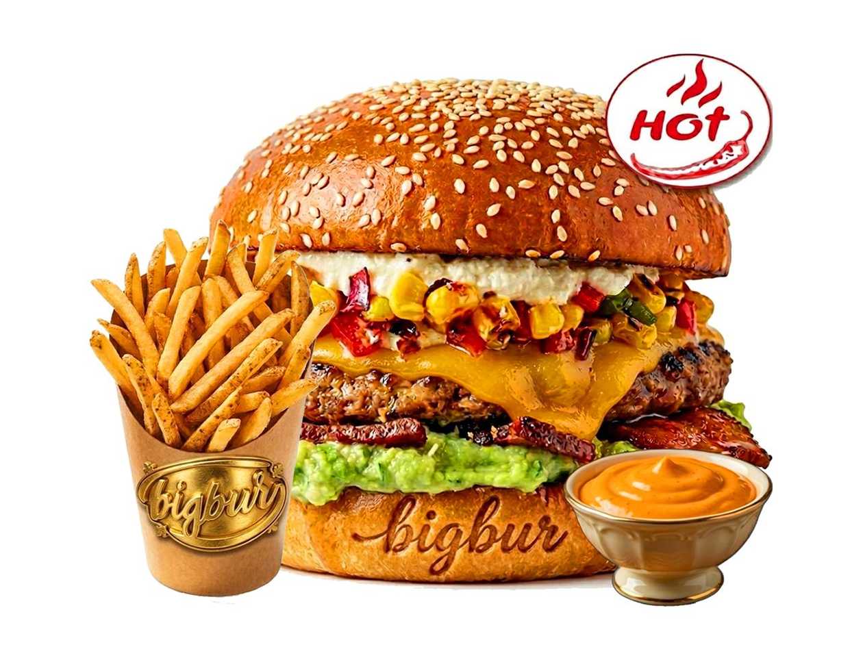 Mexican Burger Meniu 500g
