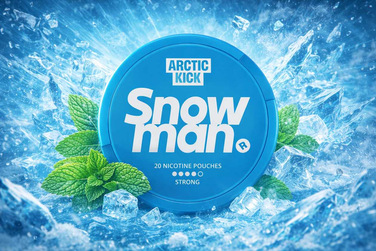Snowman Arctic Kick  (Nanə+Buz) 12mg (medium)  Nicopods