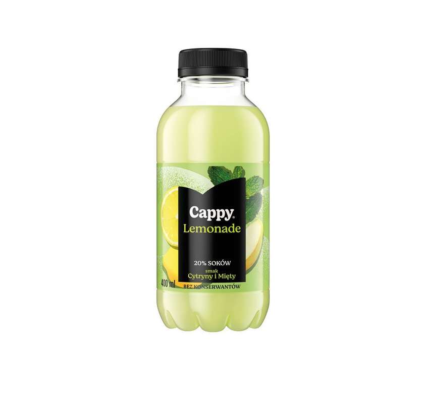 Cappy Lemonade o smaku Cytryny i Mięty