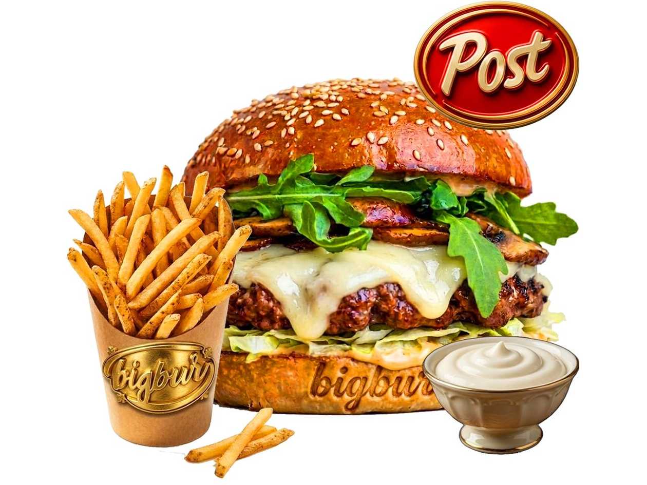 Mr. Rucola Burger Meniu Post-Vegan 500g