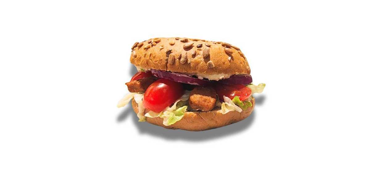 Plant-Based Caesar Bagel