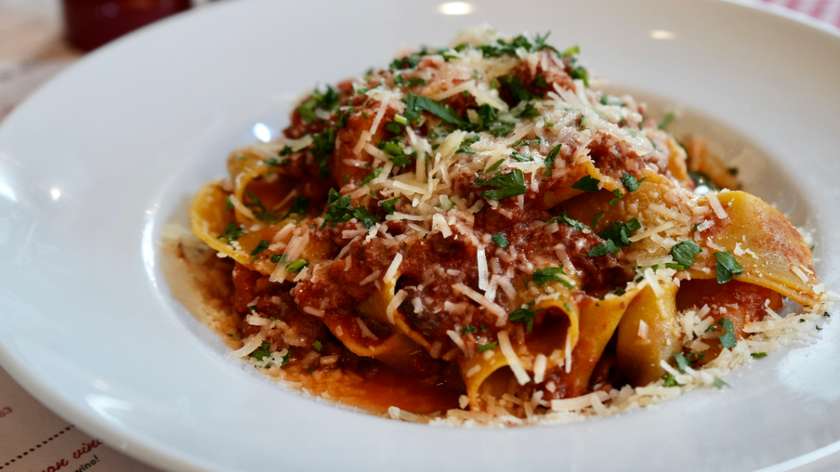 Pappardelle with Ragu