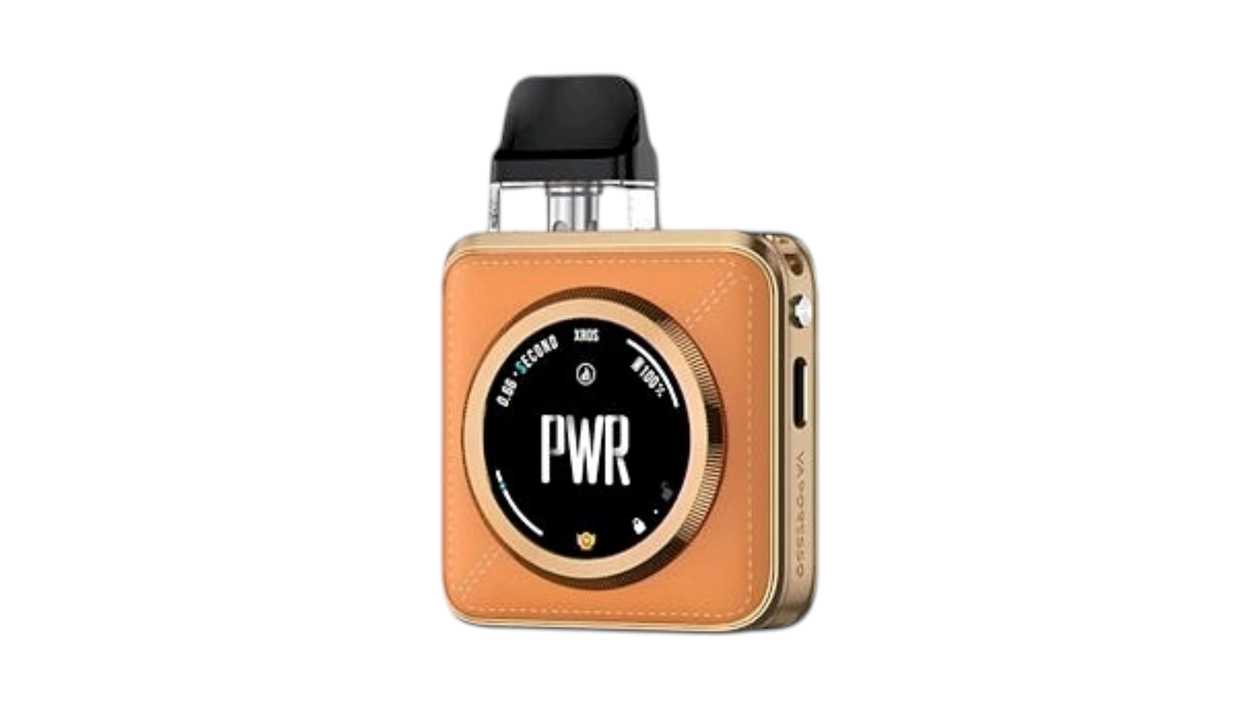 Vaporesso Xros 5 Nano Pod Kit - Orange Leather