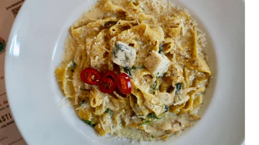 Tagliatelle with Gorgonzola