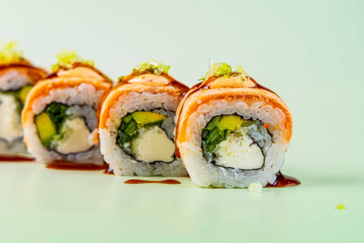 Seared Philadelphia Maki with Salmon