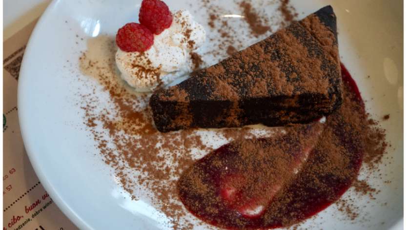 Italian Chocolate Cake with Pistachios